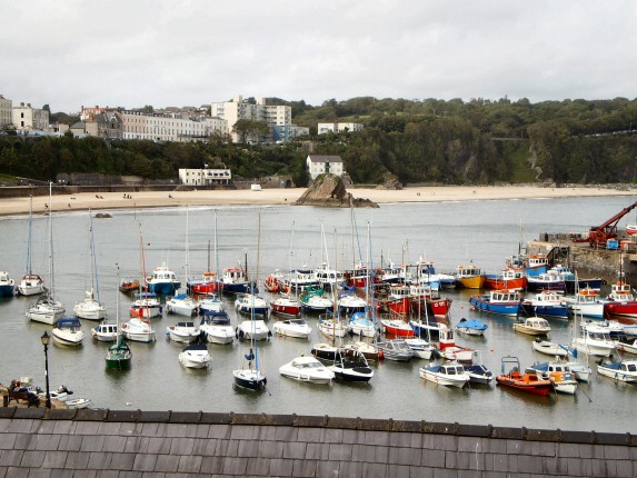 A view of Tenby